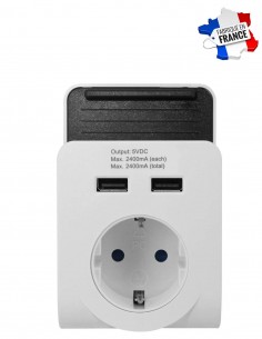 Chargeur iPhone - Micro espion GSM - Ecouter en direct